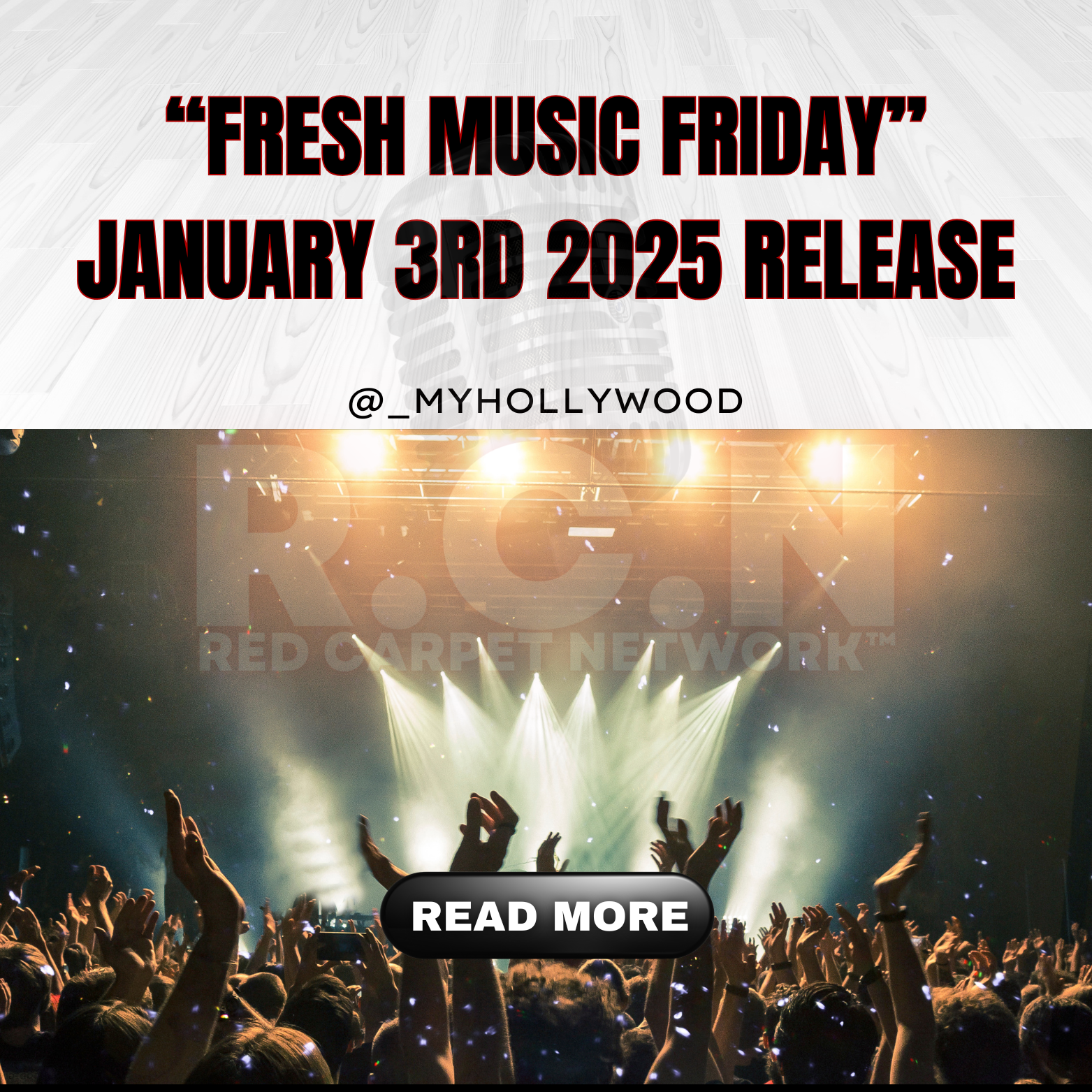 Fresh Music Friday – January 3rd 2025 Release